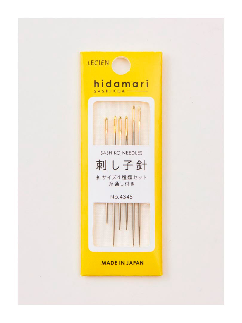 Lecien Sashiko Needle with Threader (4345)